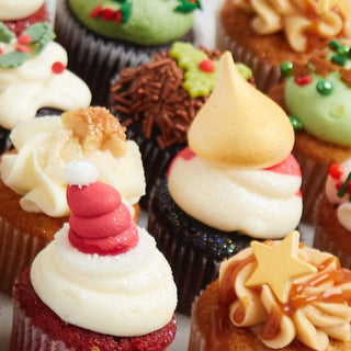 Cupcakes for Christmas - Crumbs & Doilies