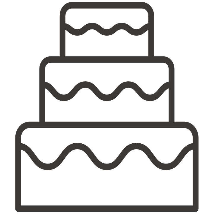 3-Tier Cake Stacking  Crumbs & Doilies
