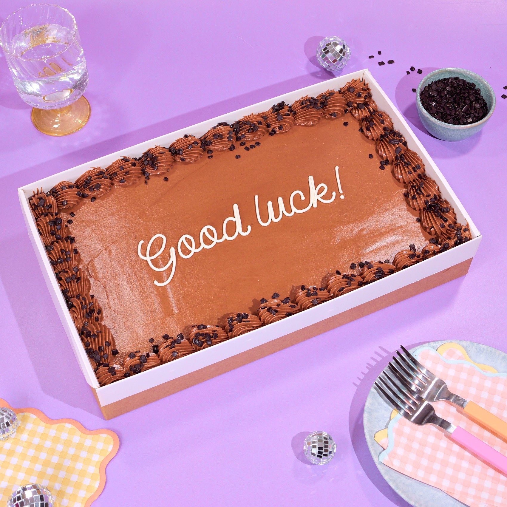 Double Chocolate Sheet Cake