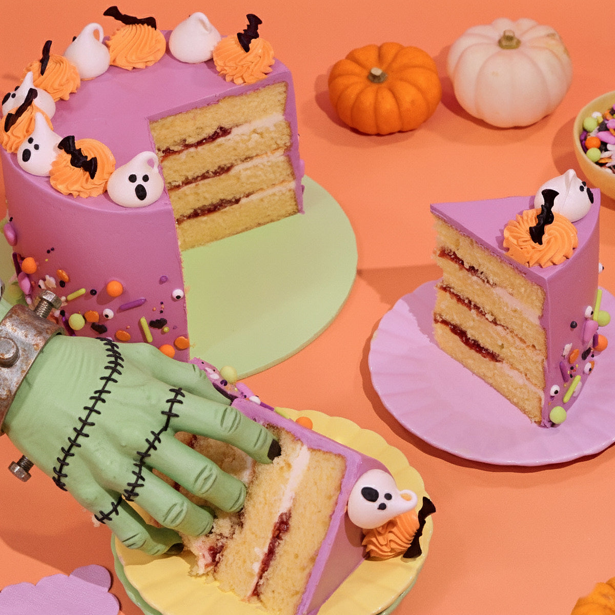 Halloween Classic Cake  Crumbs & Doilies