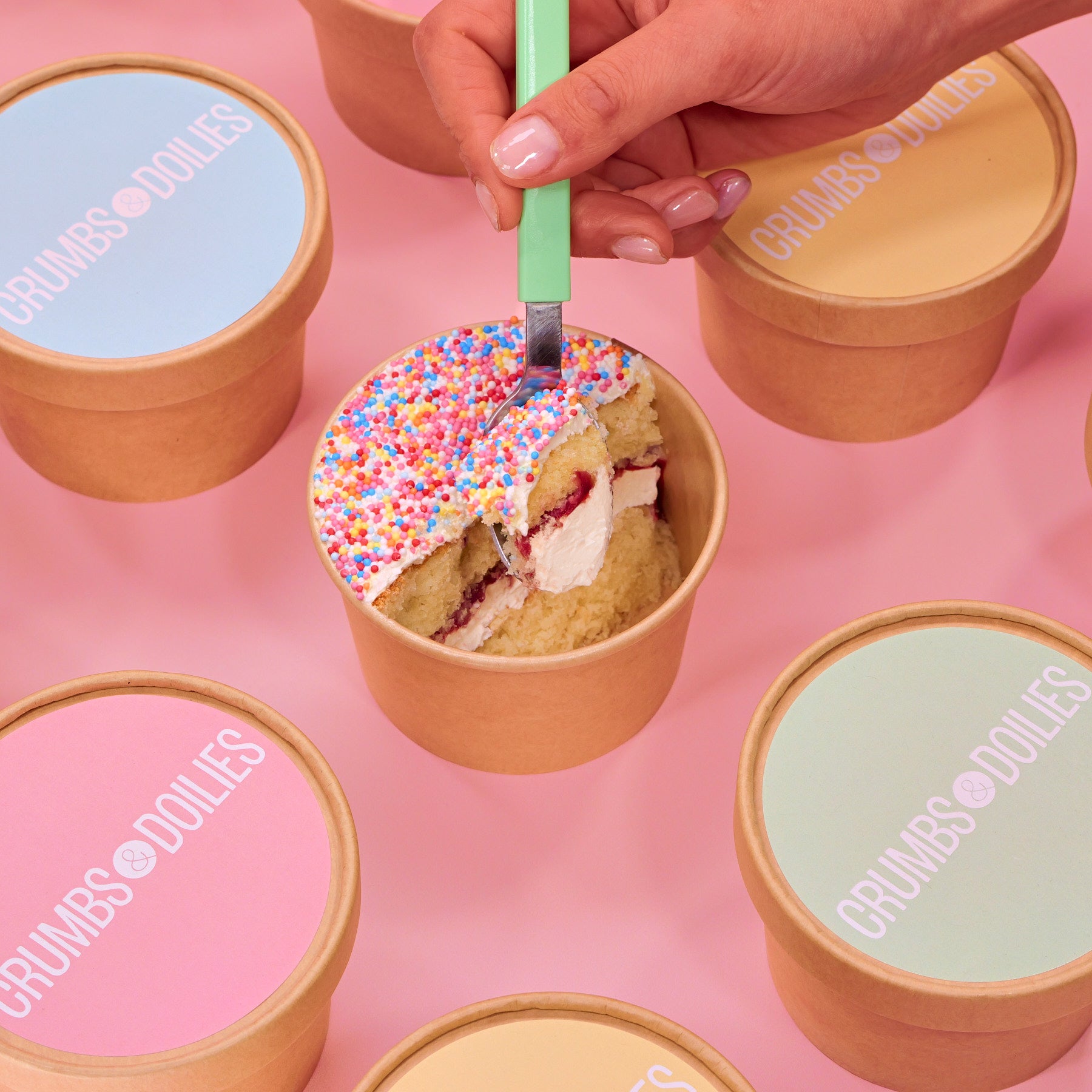Vanilla Dot Cakes