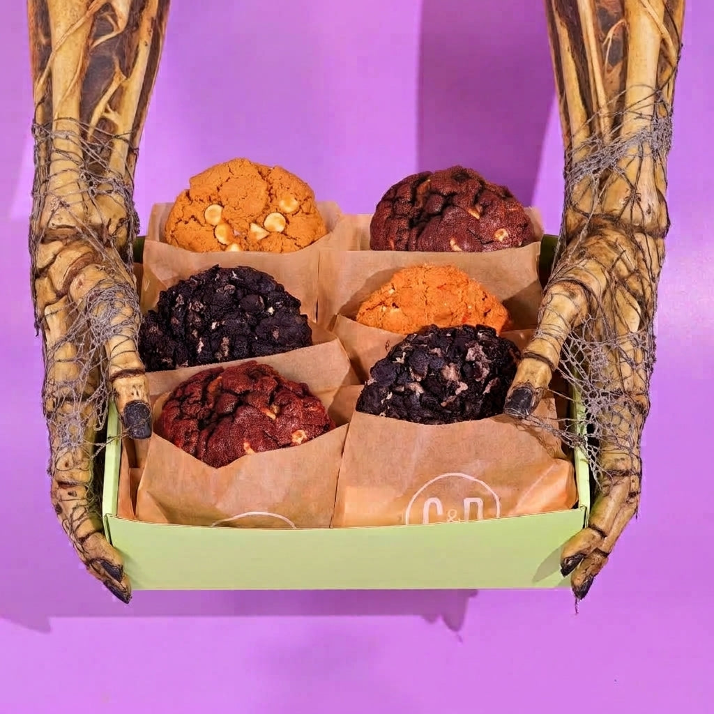 6 x New York Cookies, The Halloween Box