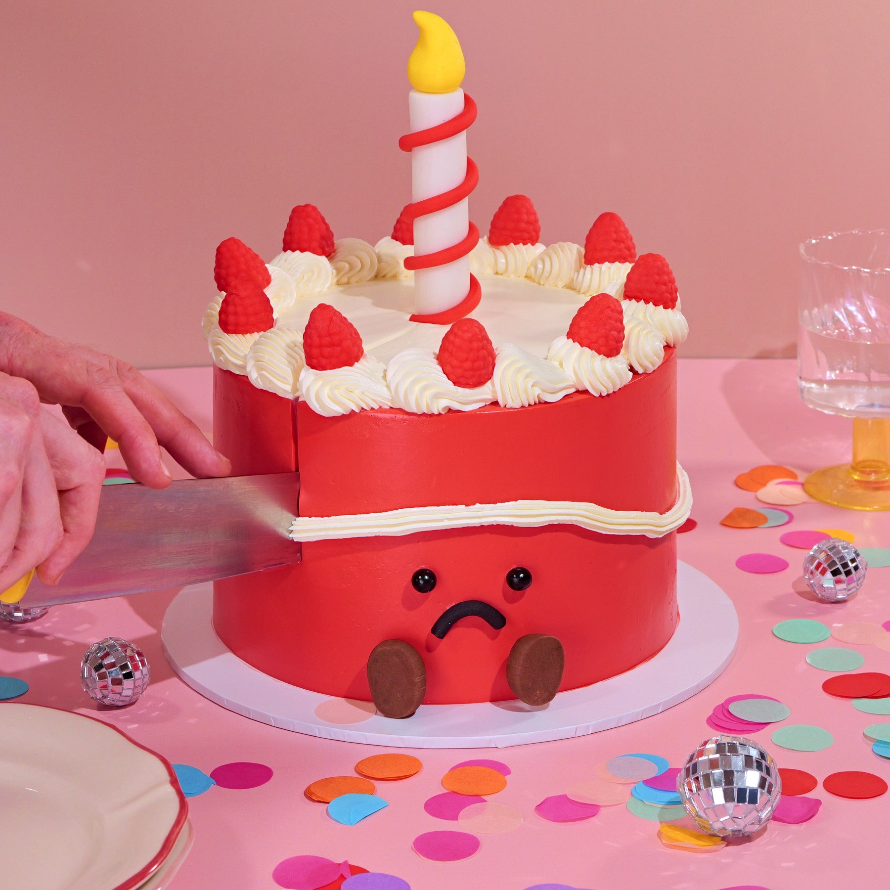 Jellycat Amuseables Cheri Red Velvet Cake | Crumbs & Doilies