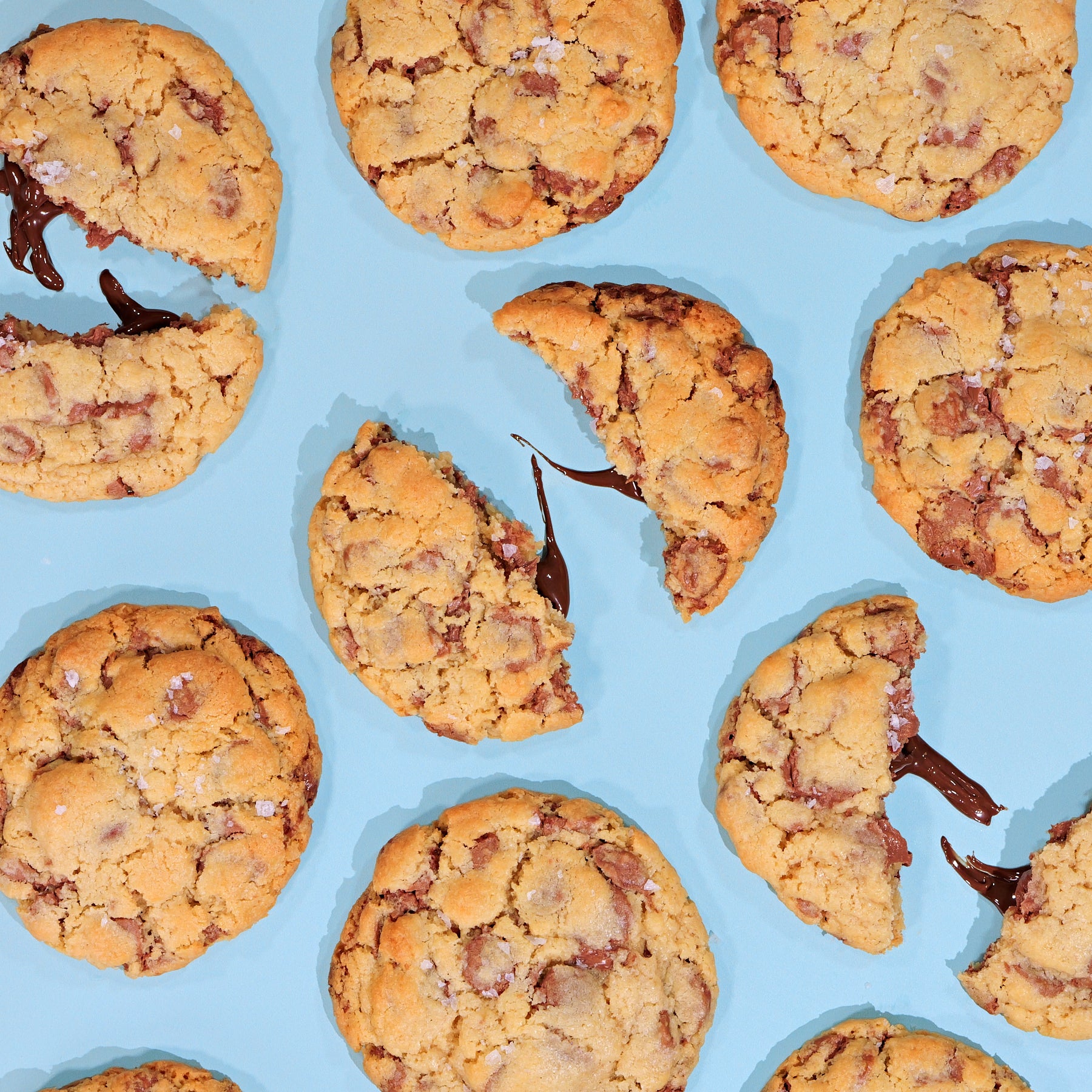 Milk Chocolate & Sea Salt New York Cookie