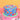 Saved by the Bell Cake with bold Memphis Pop decorations on blue sponge by Crumbs & Doilies