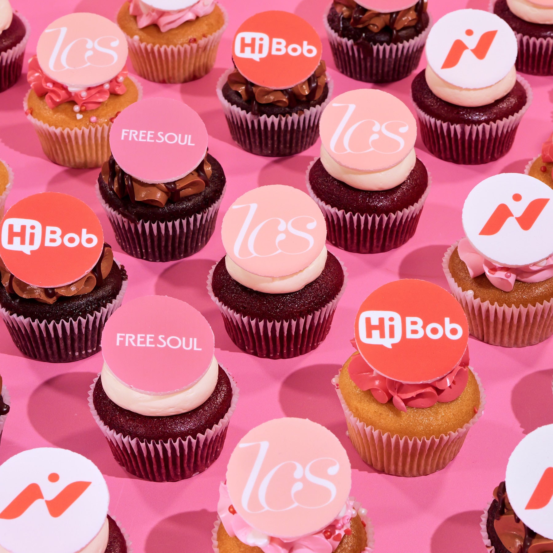 Valentine's Day Corporate Cupcakes