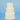 3 Tier White Wedding Cake - Crumbs & Doilies
