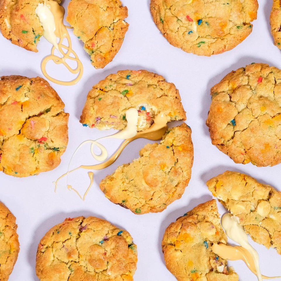 Birthday Cake New York Cookie UK Delivery Crumbs & Doilies